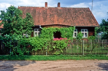  Traditionelles Haus in Masuren, Polen